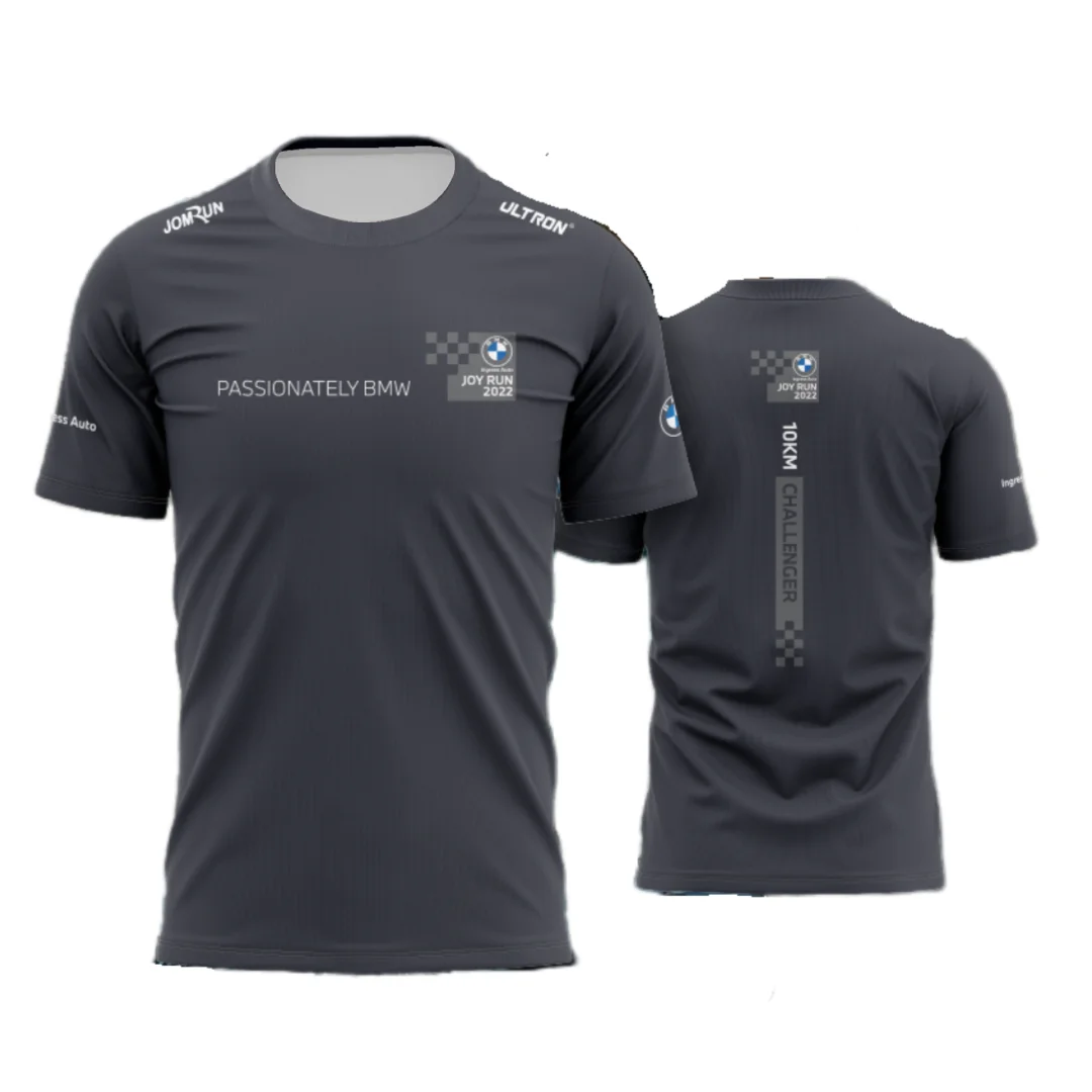 

Летняя футболка для марафона BMW, футболка для бега, мужская футболка с 3d принтом, модная футболка с принтом Bmw, дышащая быстросохнущая футболка Moto