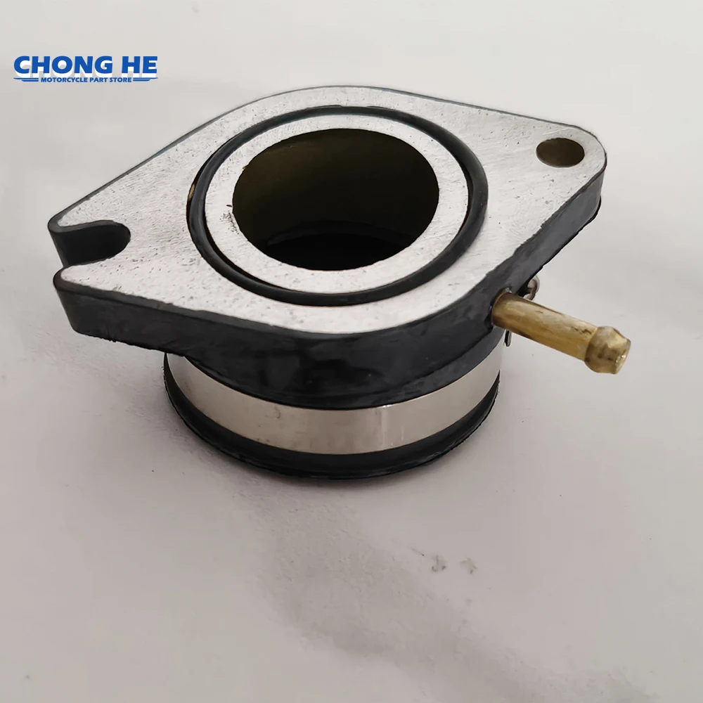 Adaptador de interfaz de admisión de carburador de Motor, pegamento de junta para YAMAHA 2LN XT225 Serow 225 TTR225 XT TTR 225 13586-01 37mm 62mm, 1/2/4 unidades