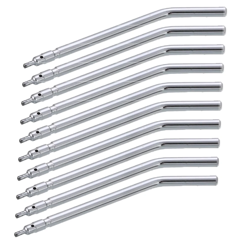 

10Pcs 3 Way Dental Air Water Syringe Nozzle Tips for Teeth Whitening Cleaning, Stainless Steel Spray Tip for Dental Clinic Tools