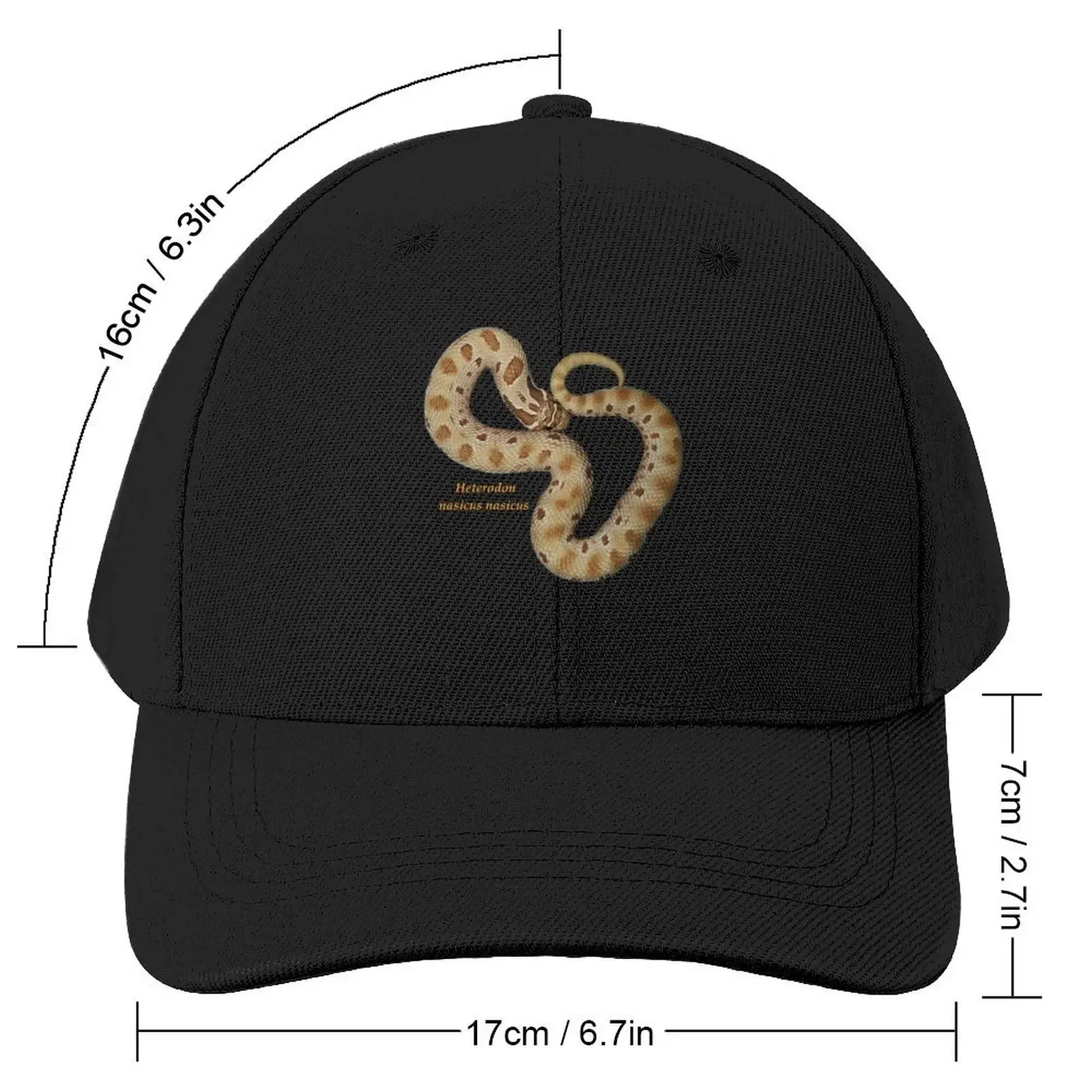 Western hognose snake Heterodon nasicus nasicus Baseball Cap Sunhat Dropshipping Women's Golf Wear Men's