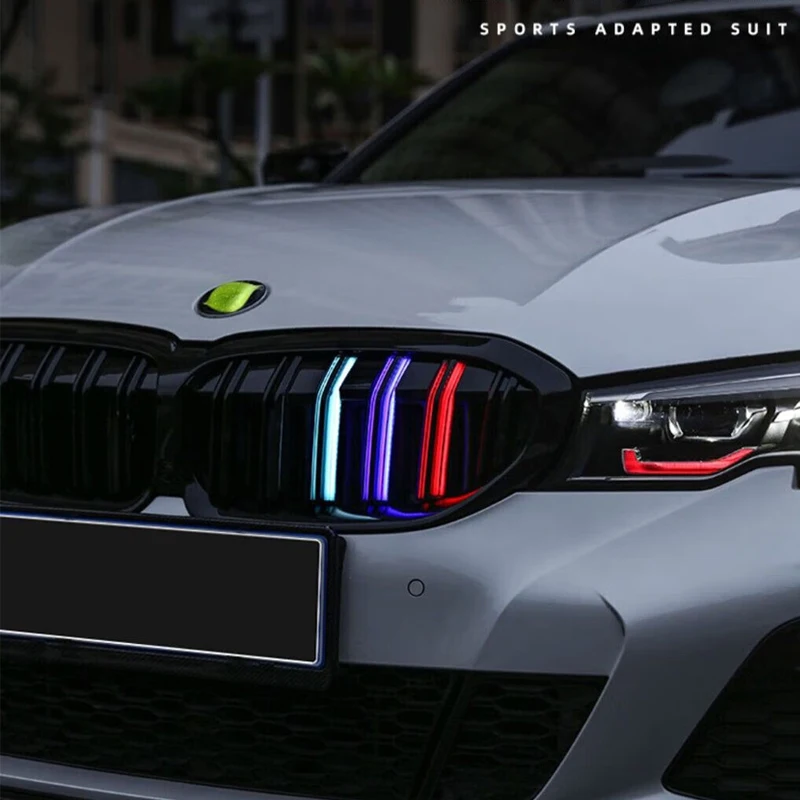M Stil LED Auto Front Niere Grille für BMW 3 Serie G20 G21 325i 330i 2019-2022 Front Stoßstange ersatz Grille Racing Grills