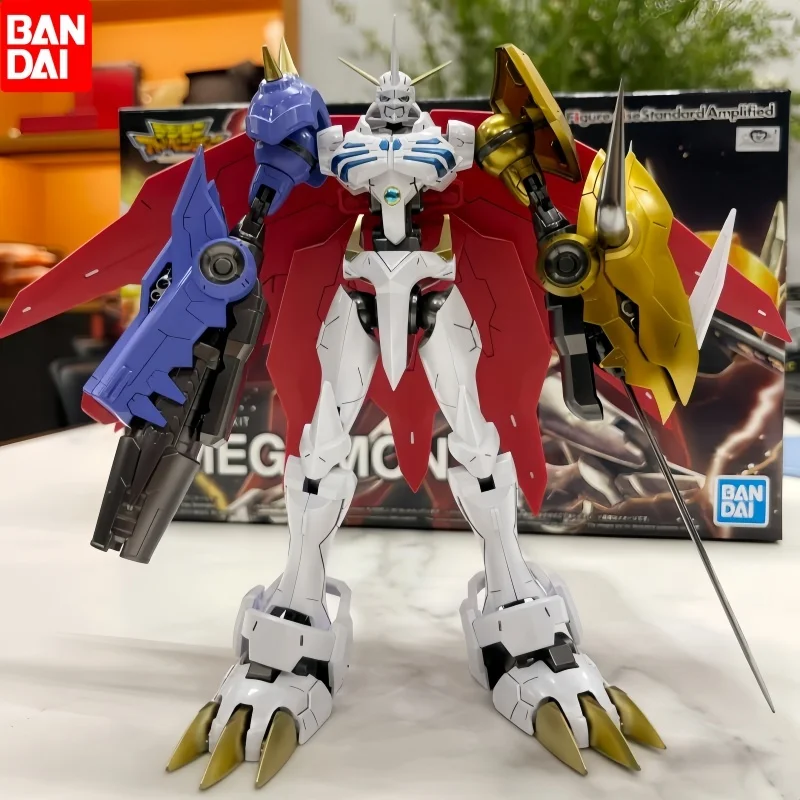 

Original Bandai Digimon Adventure Assembling Model Digital Monster Omegamon 20cm Anime Action Figures Model Kit Toy