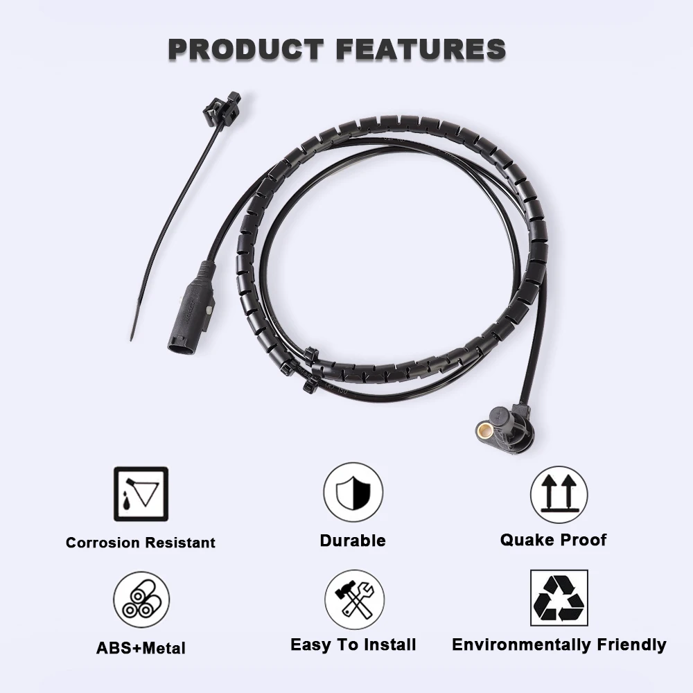 Front Rear ABS Wheel Speed Sensor Silicone Wire For Aprilia SR250 SR300 Vespa 150 250 300 Piaggio X7AGL Motorcycle Accessories