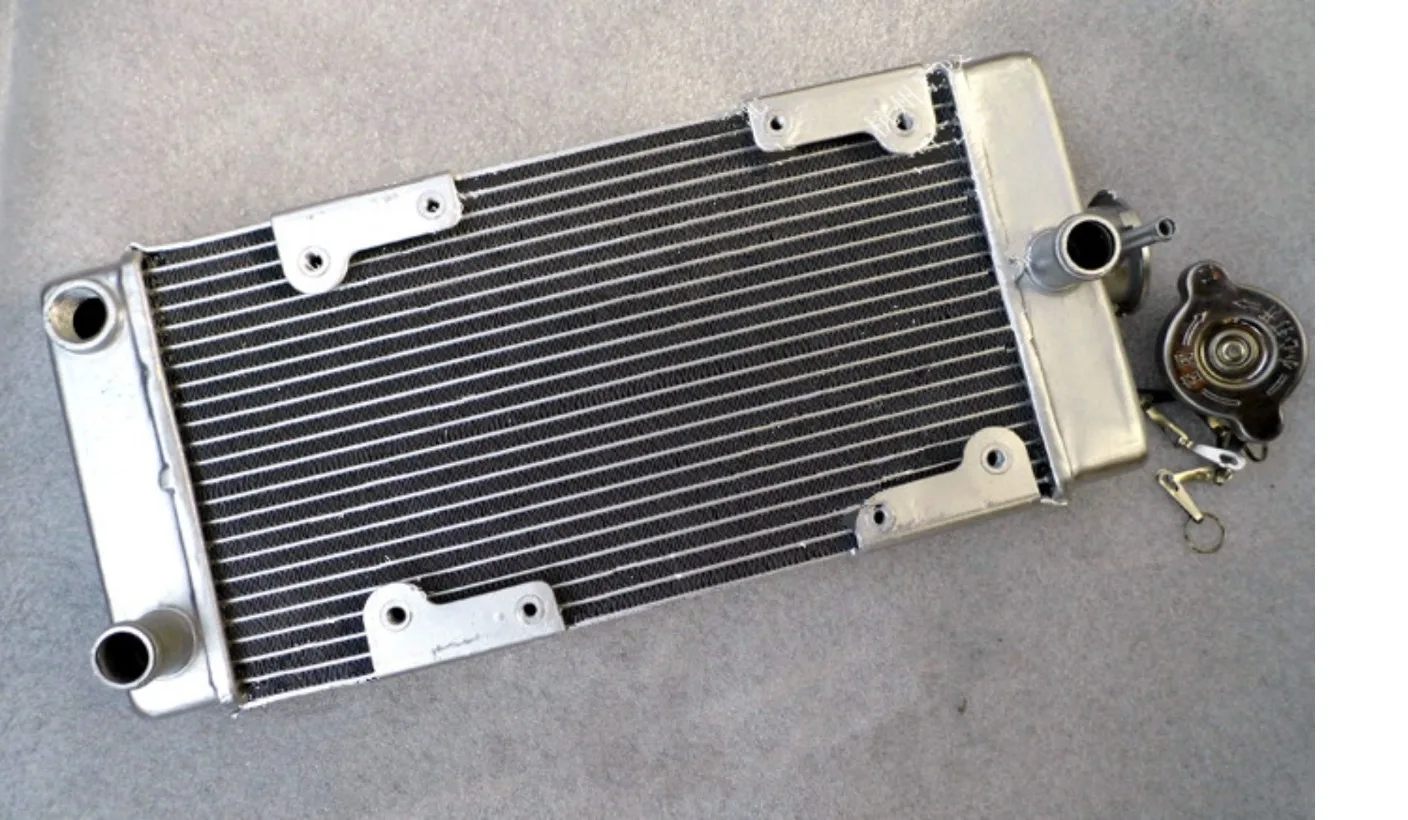 Piezas de motor de motocicleta, radiador enfriador de agua para motor Regal Raptor DD250E-9A DD250E-9B DD250G-2N DD350E-6C 250cc 350cc