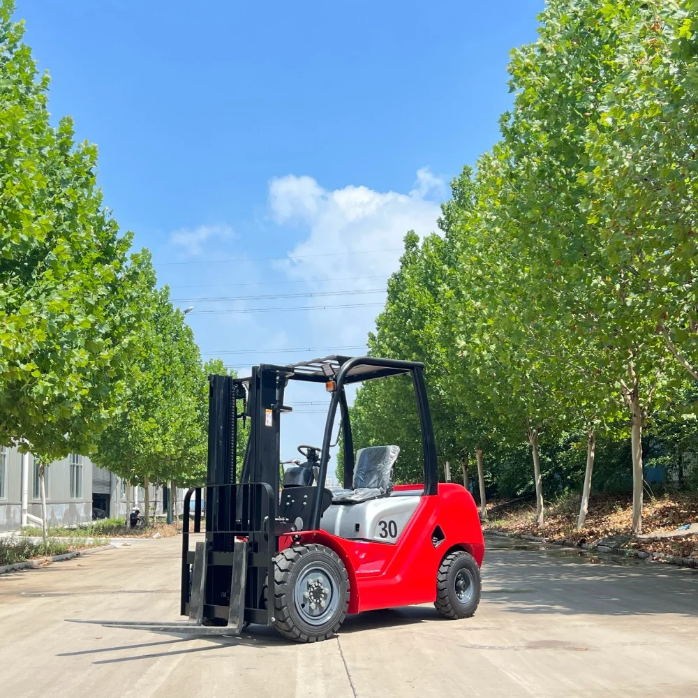 رافعة شوكية كهربائية ببطارية ليثيوم عالية الكفاءة 1.5/2/3/5 طن مع دوار - مثالية لعمليات المستودعات الصغيرة