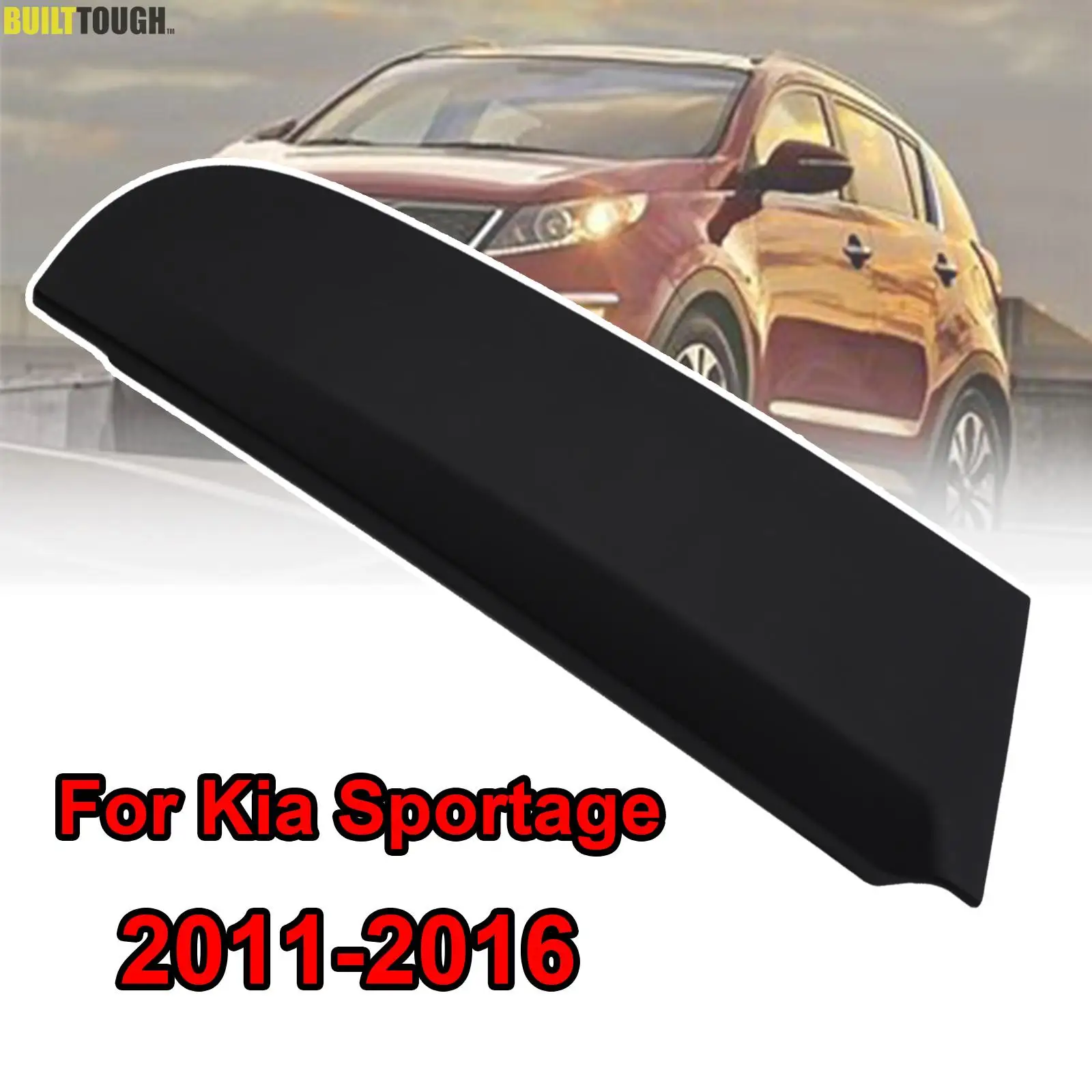 Black Car Door Right Left Window Outside C Pillar Column Molding Driver Passenger For Kia Sportage 2011 2012 2013 2014 2015 2016