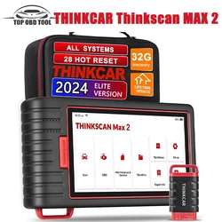 New THINKCAR ThinkScan Max2 Full system Car Diagnostic Tool MAX2 OBD2 Scanner Free Lifetime Update ECU Coding PK ThinkTool Mini