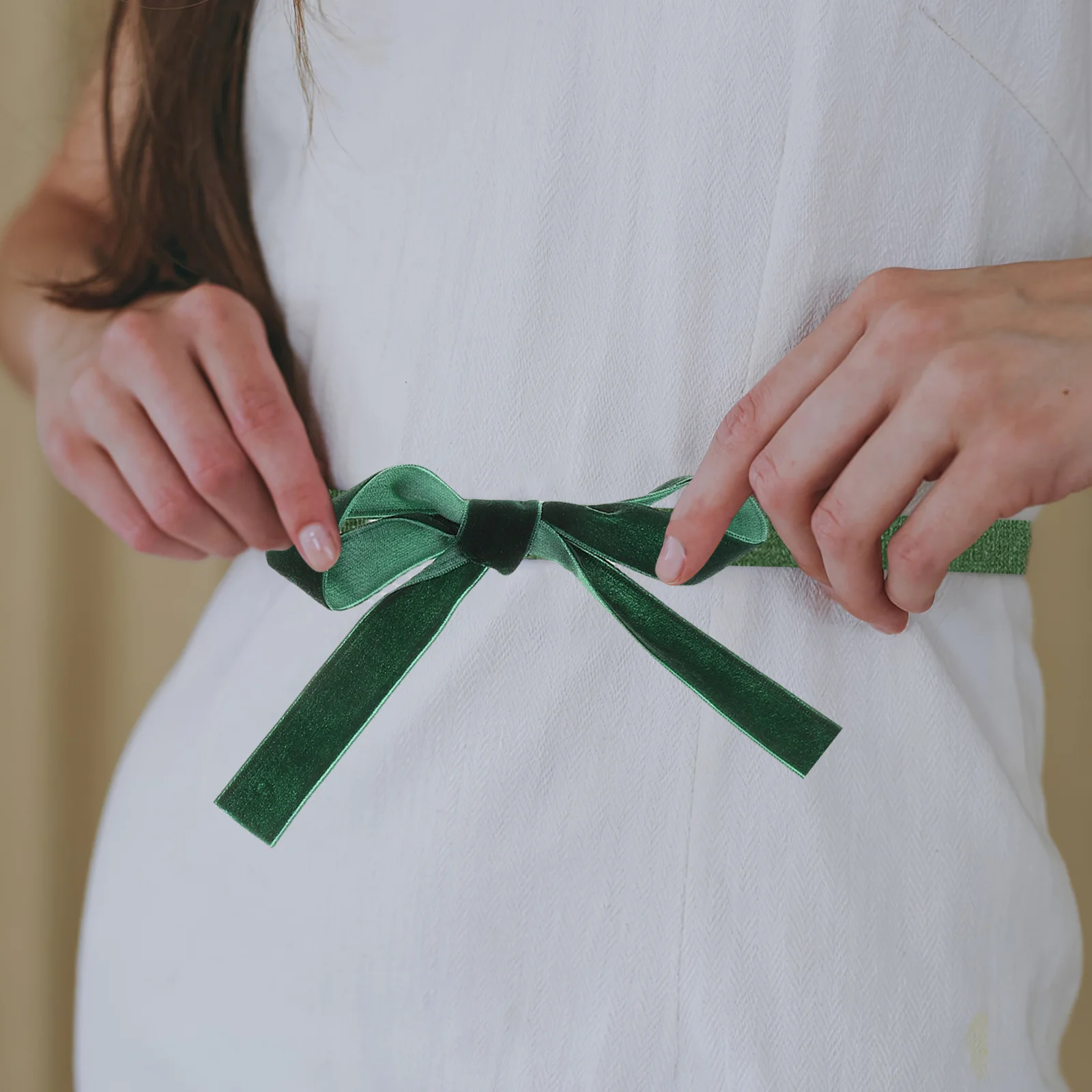 

1 Roll Single Sided Soft Flocking Ribbon Craft Present Wrapping Bowknot Strap Party Packing Ribbon Craft Ribbons