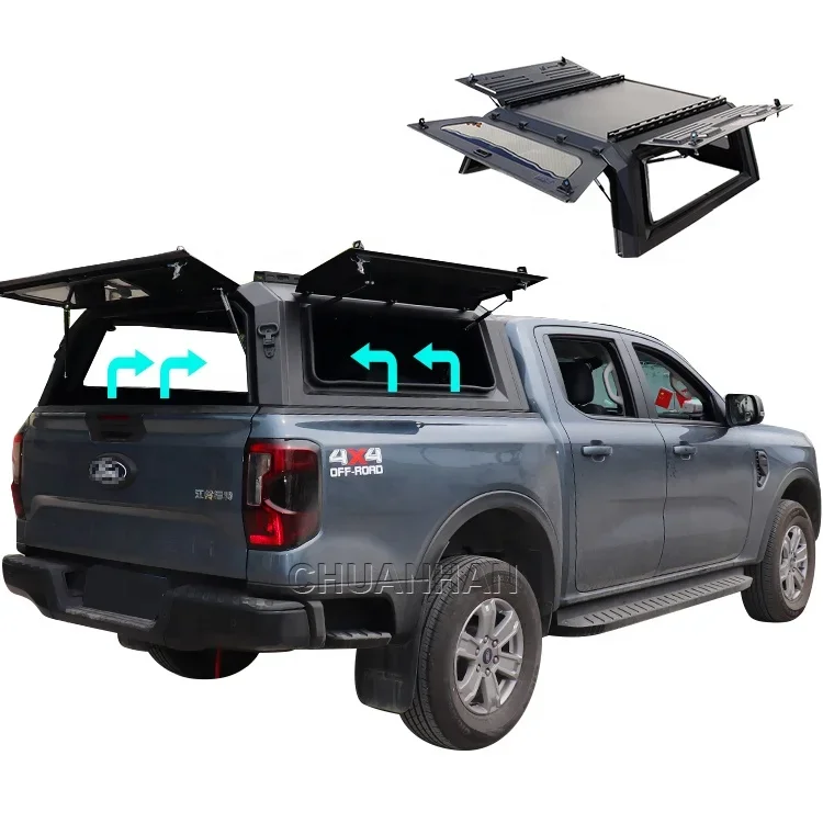 

Навес для пикапа с жестким верхом, алюминиевый навес для кемпера для Ford Ranger Dodge Ram Mazda 2006, Frontier