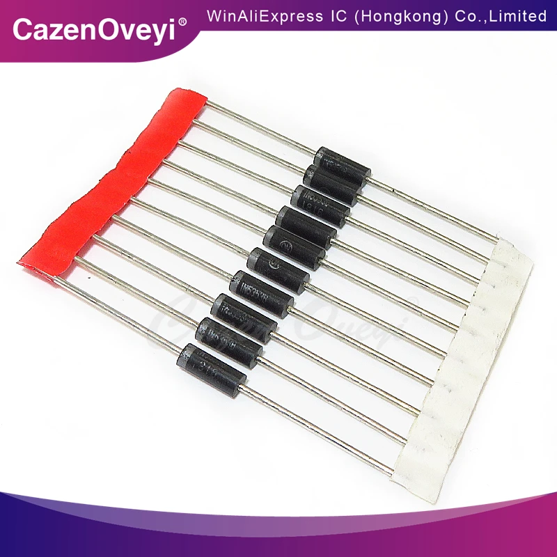10 buah plug IN5353B DO-15 Zener dioda steker Lurus