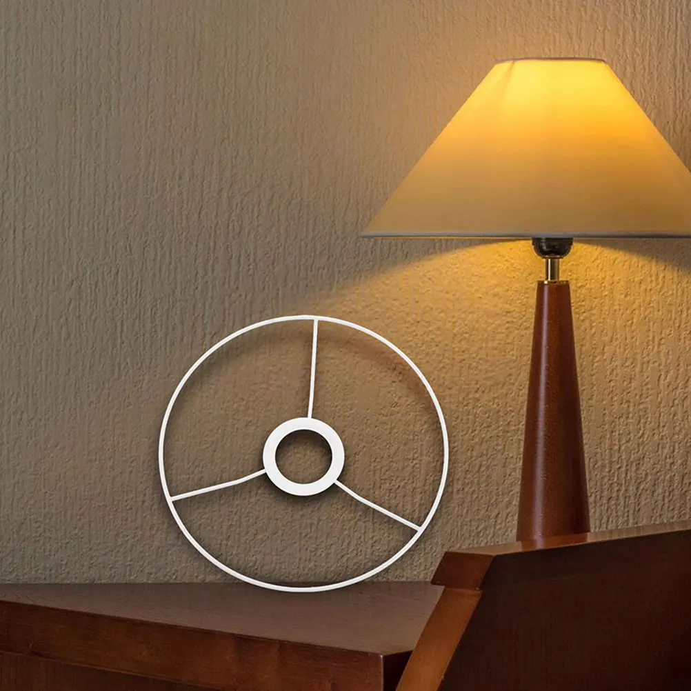 

Vintage Round Lampshade Frames E27 Base Diy Lamp Shade Rings For Table Floor Lamps Chandeliers Creative Lighting