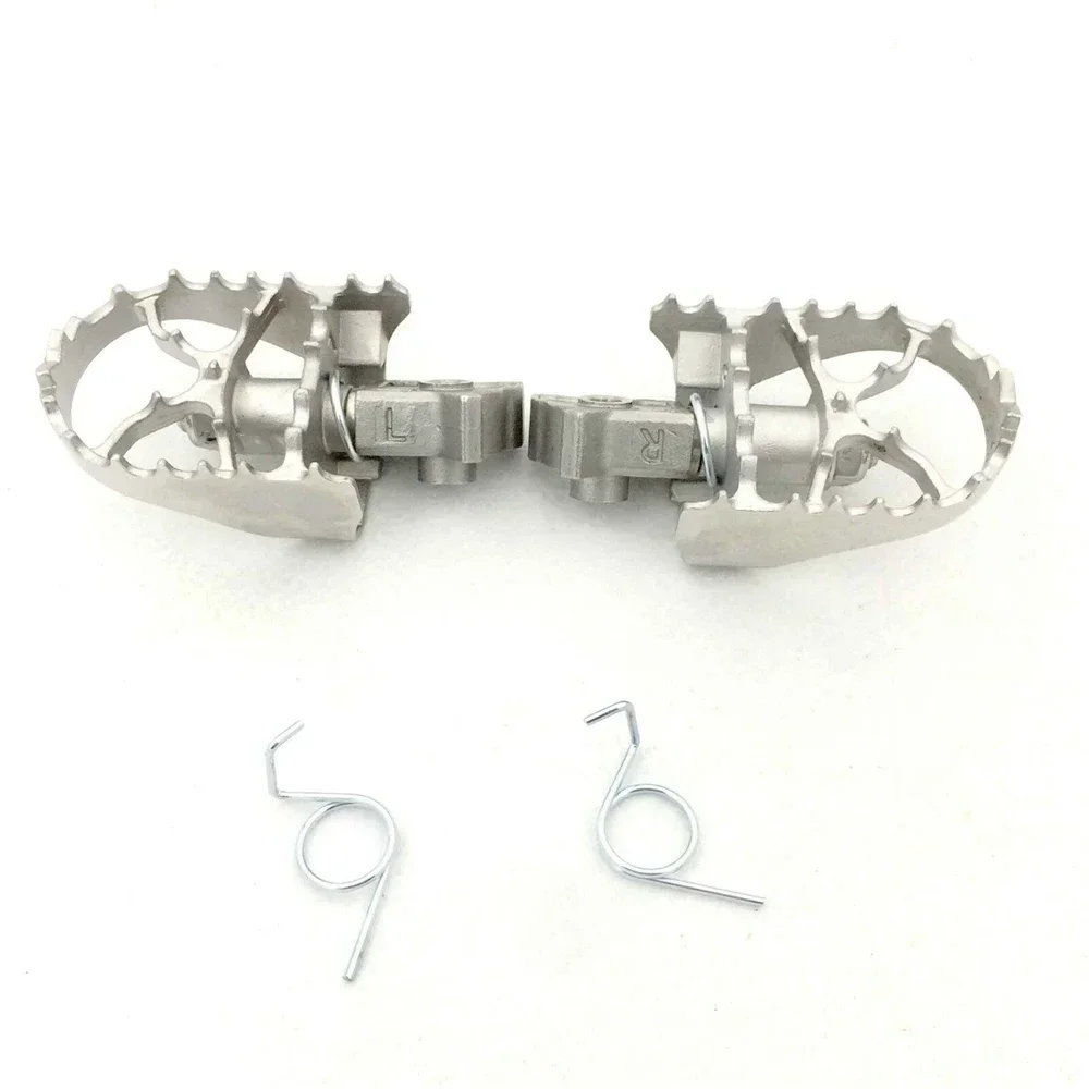 

Heavy Stainless Steel Foot Pegs For 2013-2014 BMW R1200GS ADV/ 2000-2012 F650GS G650GS Honda/Suzuki//KTM 150/350/450