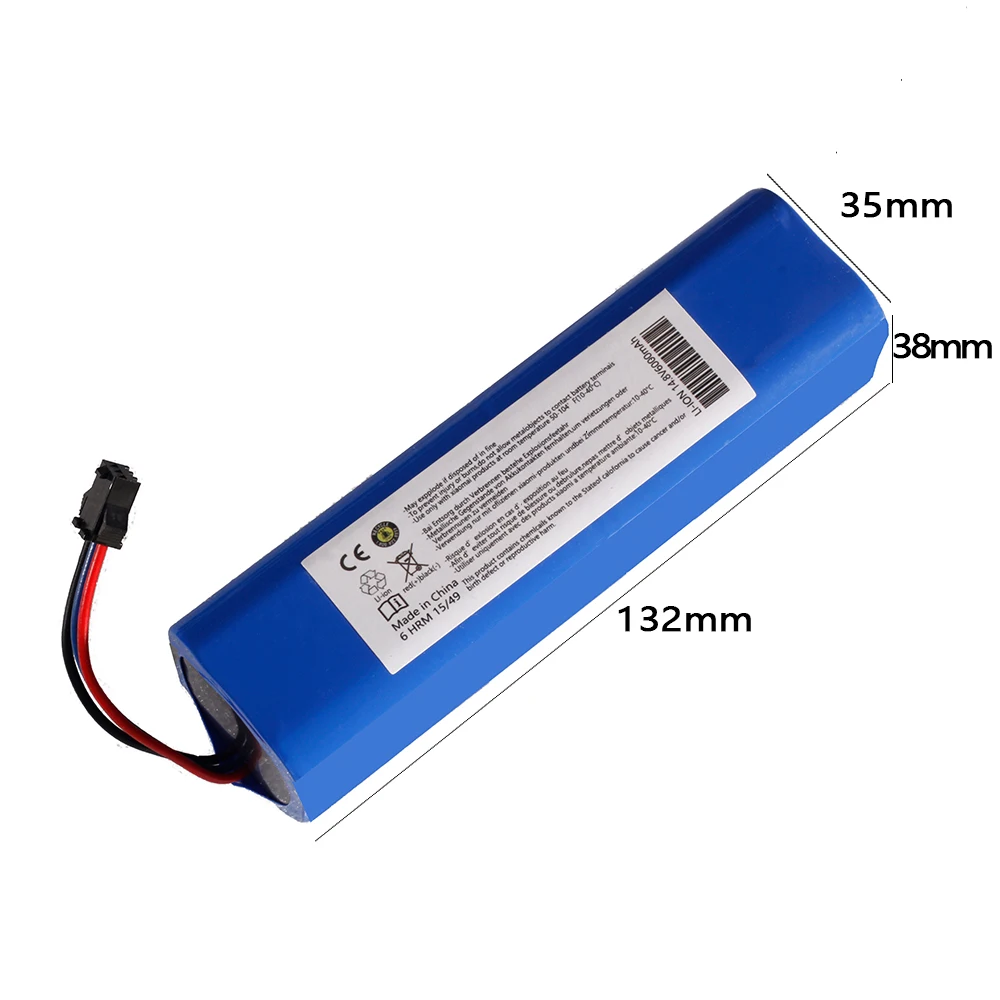 New 6000mAh Battery For Proscenic M7 MAX, M7 Pro, M8 Pro, U6, For Philips FC8972, Haier TAB-T530S, Lenovo LR1 Vacuum Cleaner