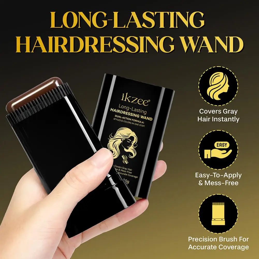 جديد 3 ألوان عصا الشعر، قطعة أثرية لتغطية الشعر الرمادي لا تساقط اللون المتاح صبغة شعر عصا جذور الشعر صبغ الشعر واللون