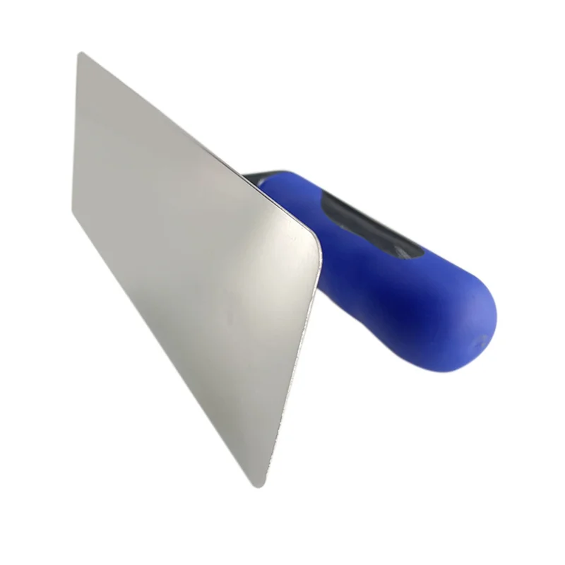 Stainless Steel Venetian Plaster Trowel 2 PC Paint Plastering Finishing Hand