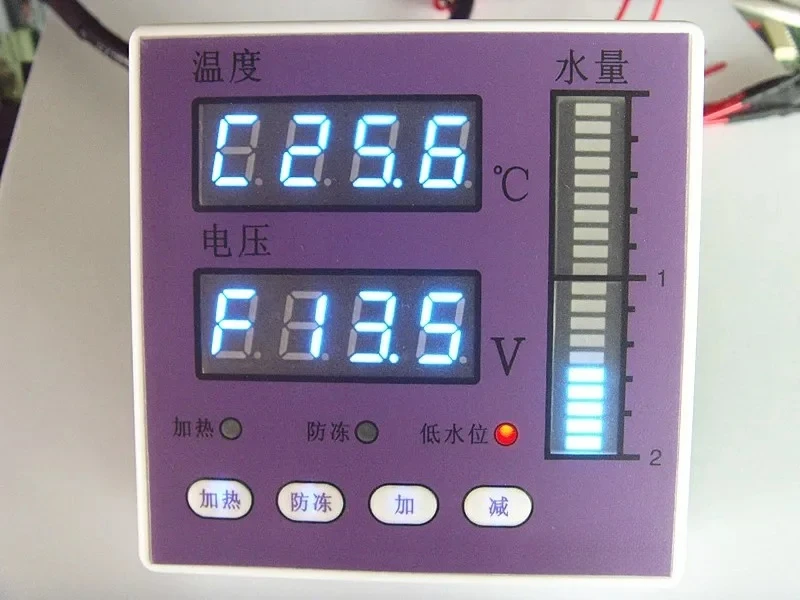 Water Temperature Water Level Double Battery Voltage Antifreeze Heating Integrated Instrument Intelligent Instrument Ty