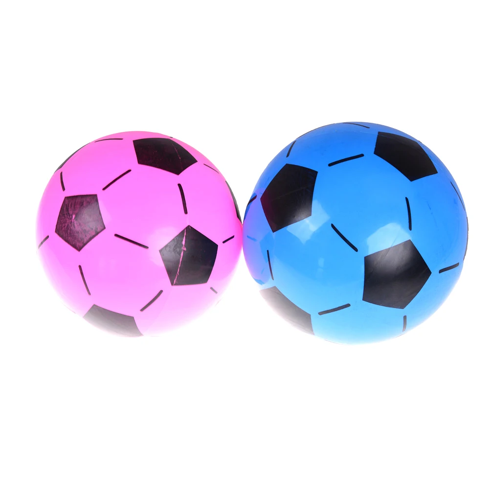 1 pallone da calcio gonfiabile in PVC per bambini, giocattolo per palloni sportivi da spiaggia