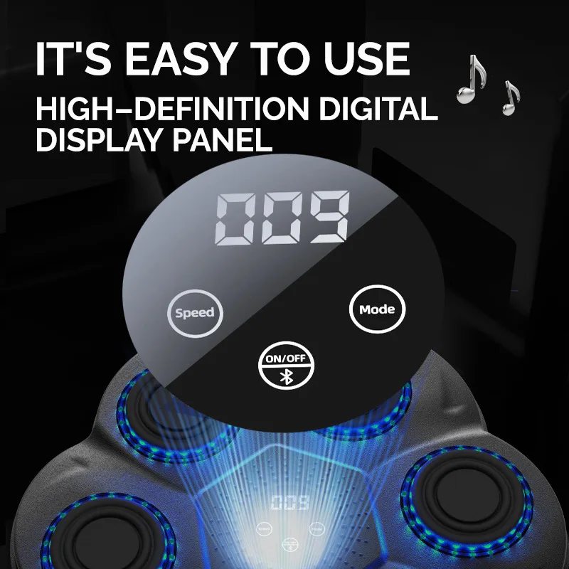 Smart Electronic Indoor Boxing Wall Target for Adults and Children with Music and Reaction Training Devicepromote sales view 3