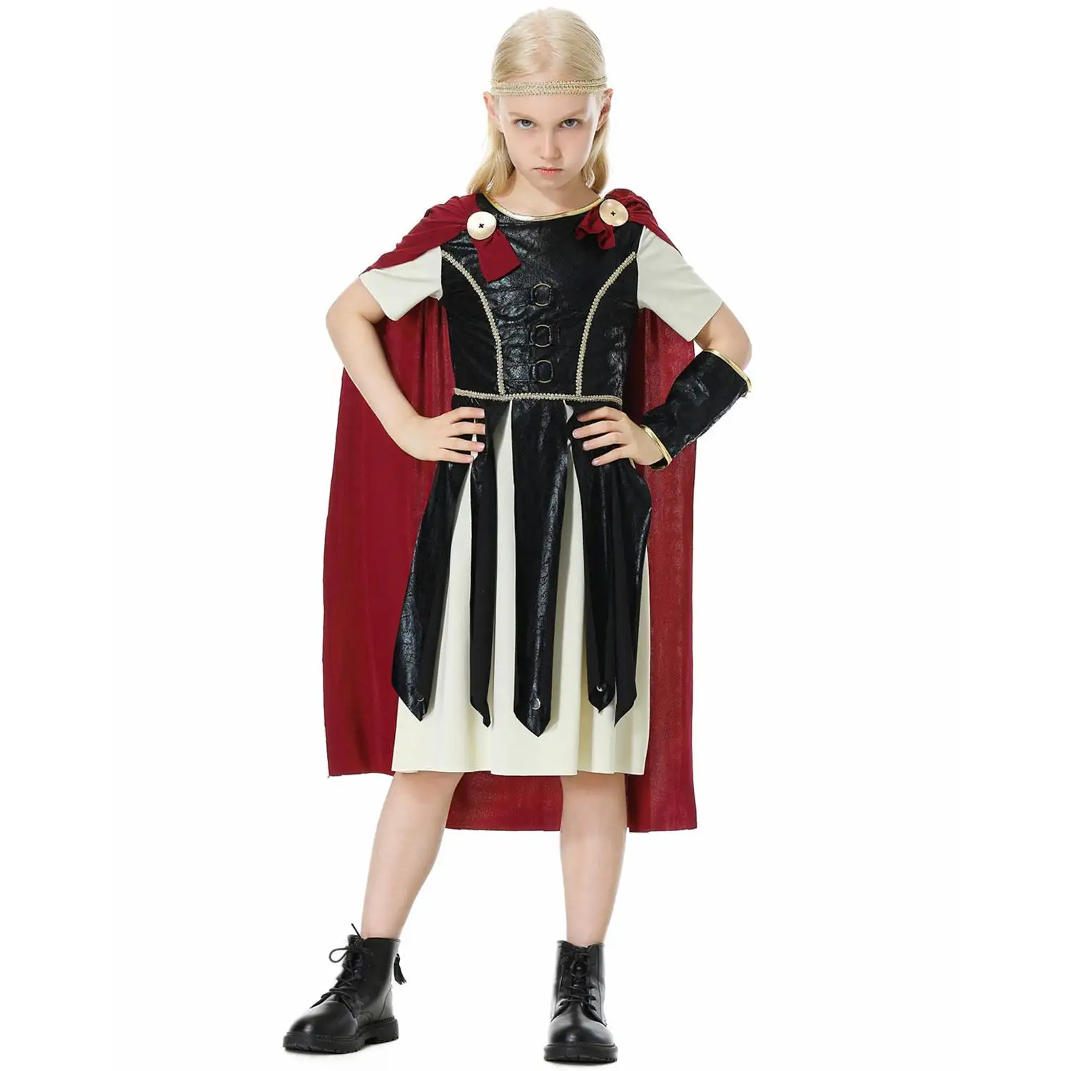 

SXL Хэллоуин Спартанский костюм воина детский древний римский солдат orm COS детская одежда наряд самурая для мальчиков