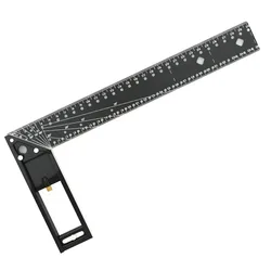 90 ° Multifunctional Right Angle Ruler Carpentry Specific High Precision Industrial Grade Position Marking Thicken Angle Ruler