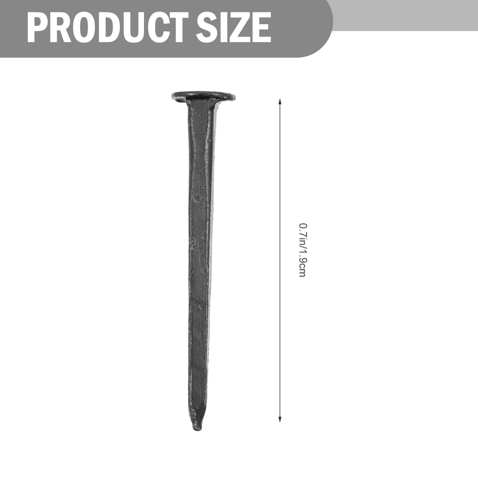 1 Bag Professional Shoes Nails Iron Round Head Wear Resistant Strong Adhesion for Heels Replacement Shoe Maker Repair Tools