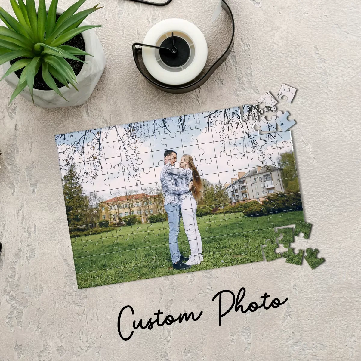 98/300/500/1000 قطعة شخصية مخصصة صور لغز زوجين DIY بها بنفسك لعبة الديكور تحصيل النمو هدية عيد الميلاد #2
