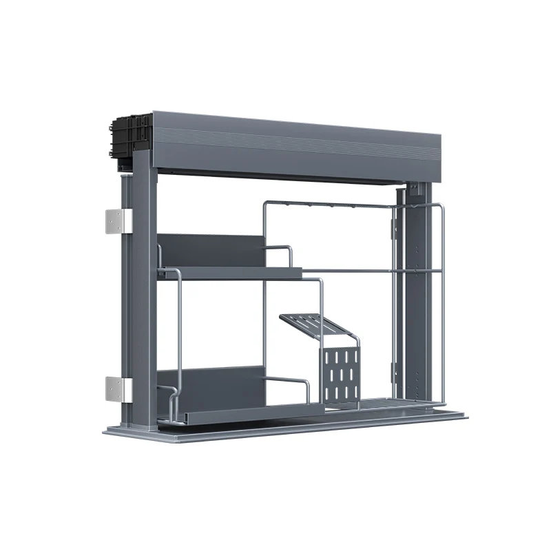 

Smart Kitchen Hardware Electric Pull Out Basket Cabinet Lift For Kitchen