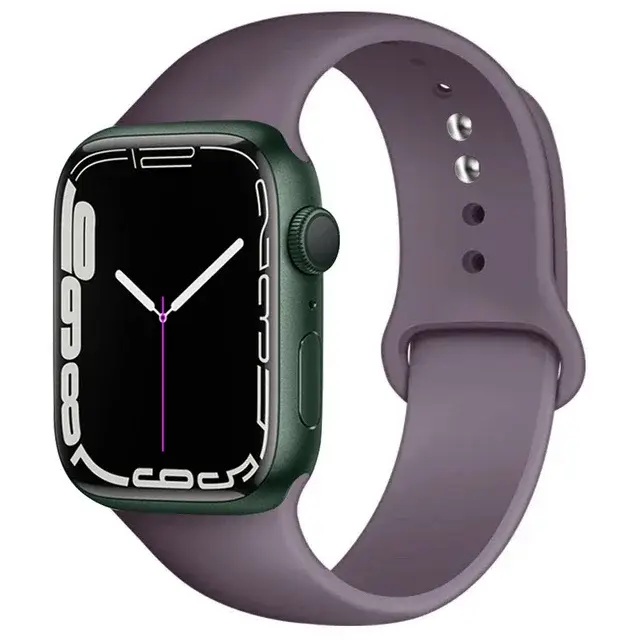 Silicone Band For Apple Watch straps 49mm 40mm 44 mm 45mm 46mm 42mm 41mm 38mm sports bracelet iWatch series 10 9 8 3 SE ultra 2 - Image 9