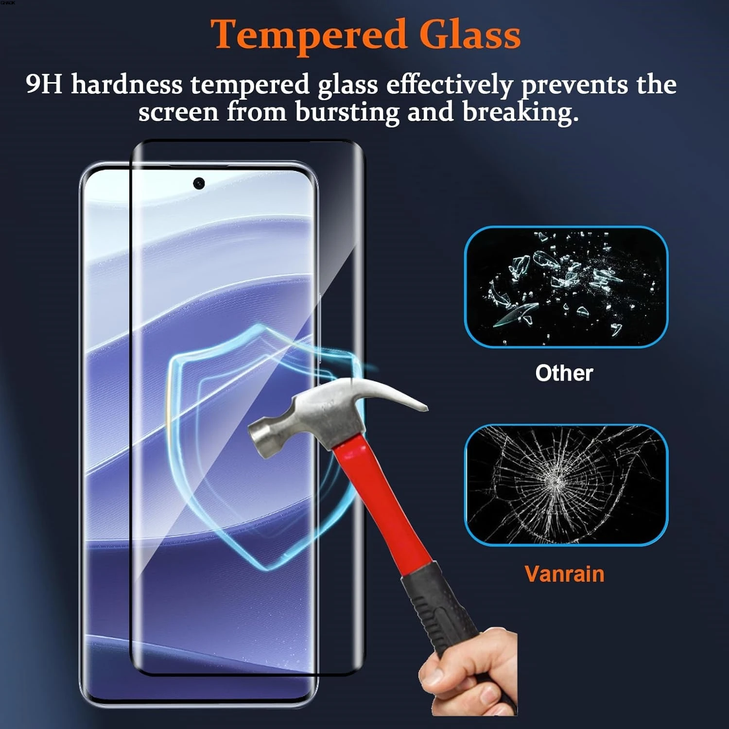 

2/4Pcs Curved Four Sides Glue Tempered Glass For Redmi Note 14 Pro 4G/5G/Redmi Note 14 Pro + 5G HD Screen Protector
