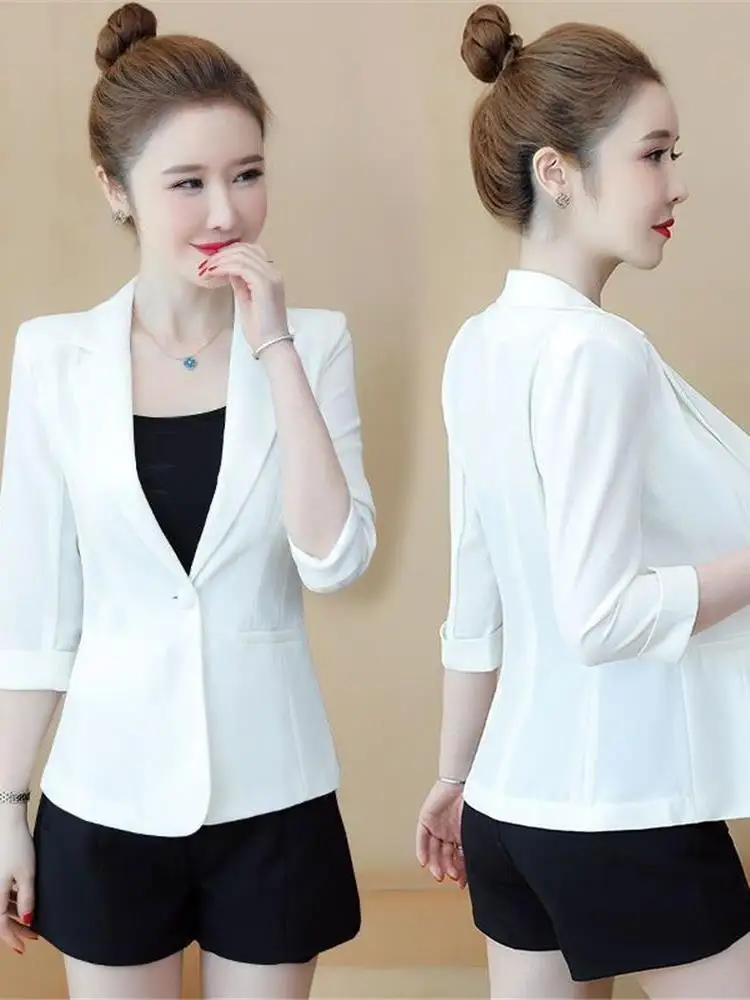 

Утягивающая ор Све Seven Fem Верхняя одежда Тонкая повседневная корейская летняя новинка Faion Cleanfit Костюм Топ Женская мода