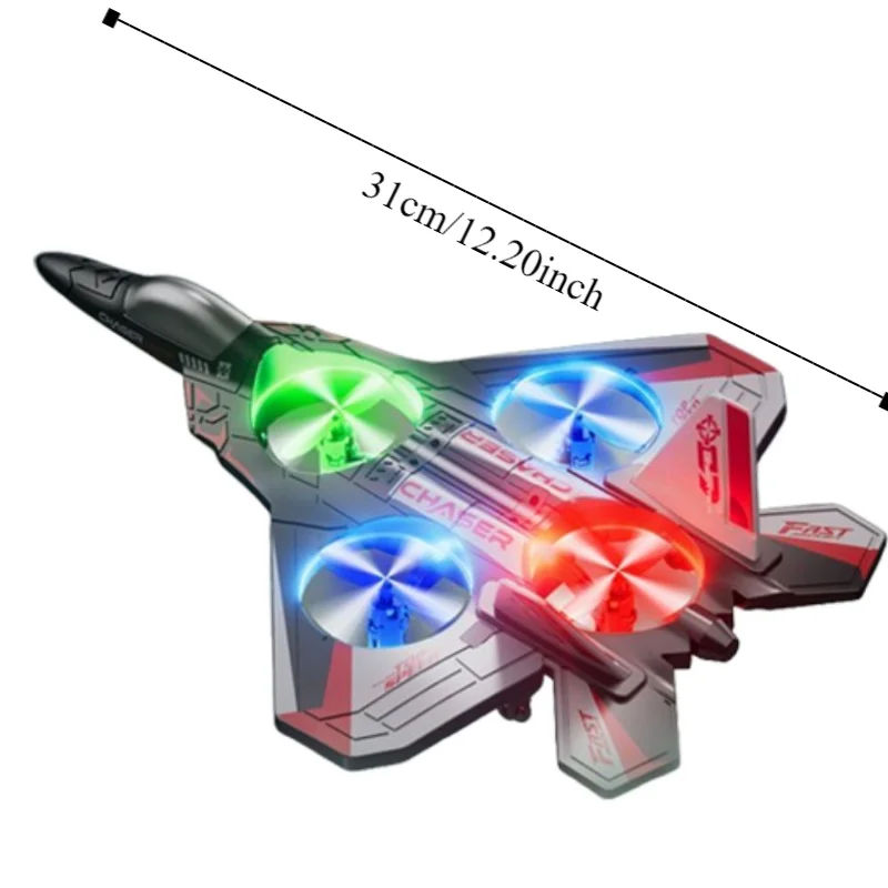 EPP رغوة التحكم عن بعد رغوة مقاتلة الجاذبية الاستشعار 2.4G حيلة أربعة موتور هليكوبتر المحمولة قابلة للشحن RC هواية طائرة نفاثة #6