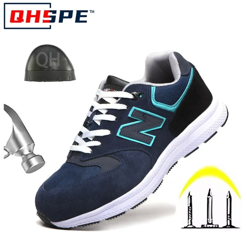 

Men's lightweight, puncture resistant, and smash resistant safety shoes, work protection shoes, and labor Tactical Boots