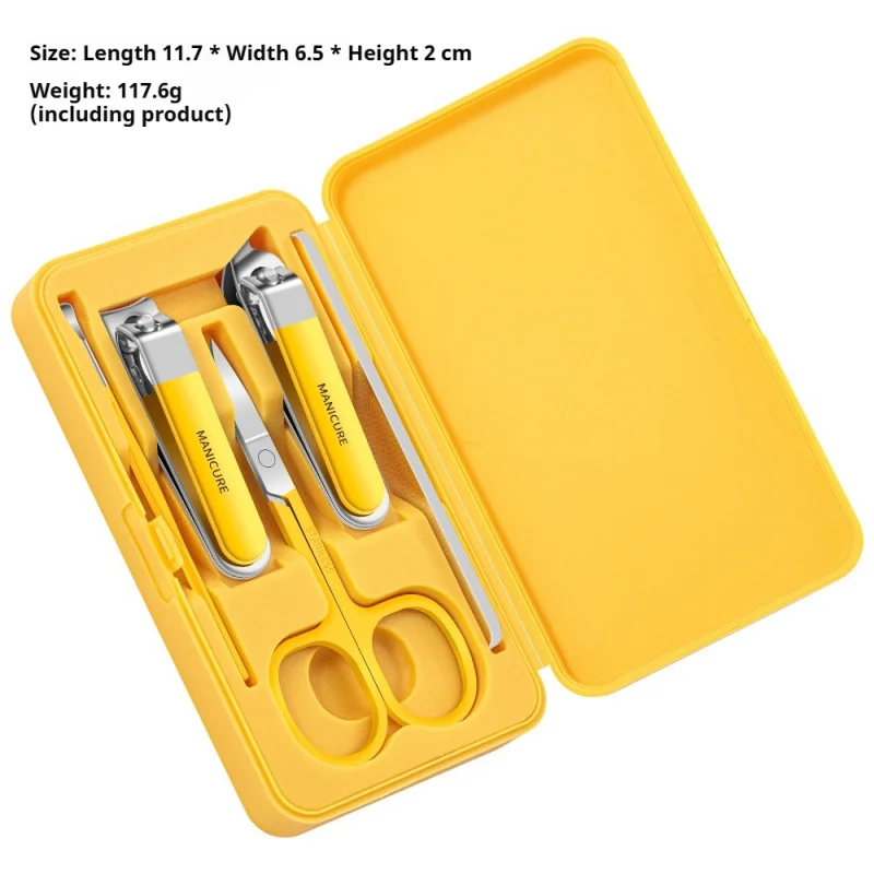 Nagelknipper Set Nagelknipper Thuis Verstek Pedicure Tool Beauty Set Gift Nagelgereedschap Set Oorpluk Lepel Set van 5