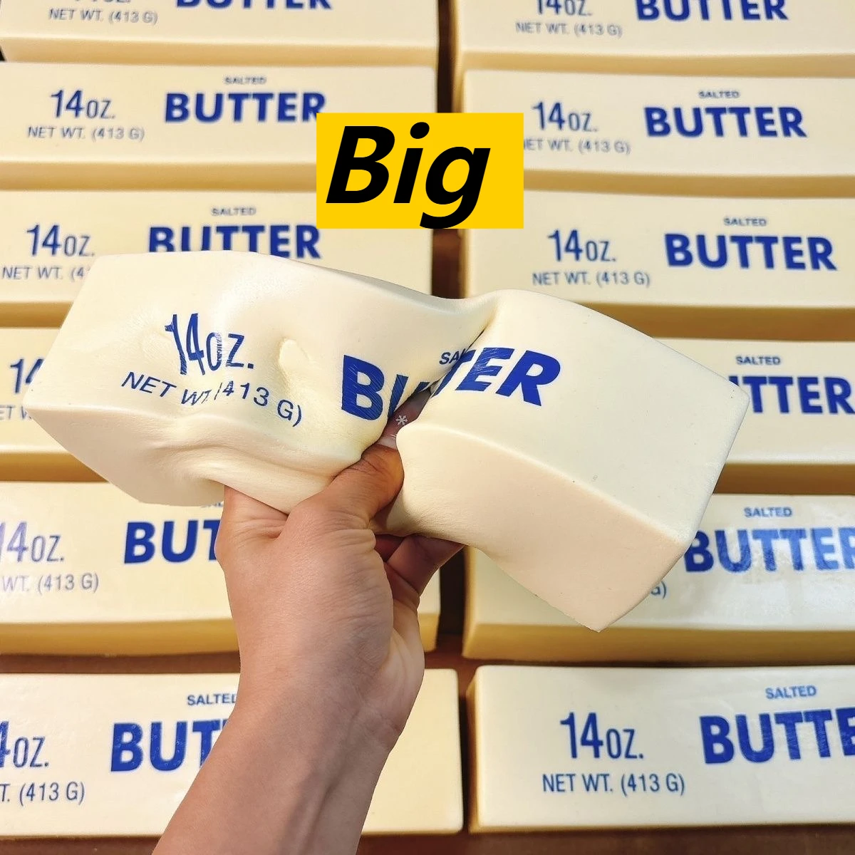 23cm Squishy Super Big Butter Stick Slow Rising Fidget Toy Giant Butters Sticks