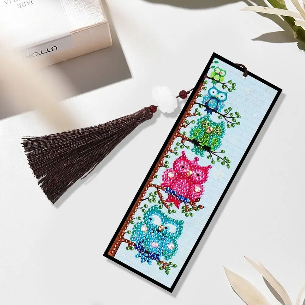 Gifts Handmade Art Crafts Kits Handmade Gifts Diamond Embroidery Tassel Bookmark Book Mark Diamond Painting Bookmark Bookmark