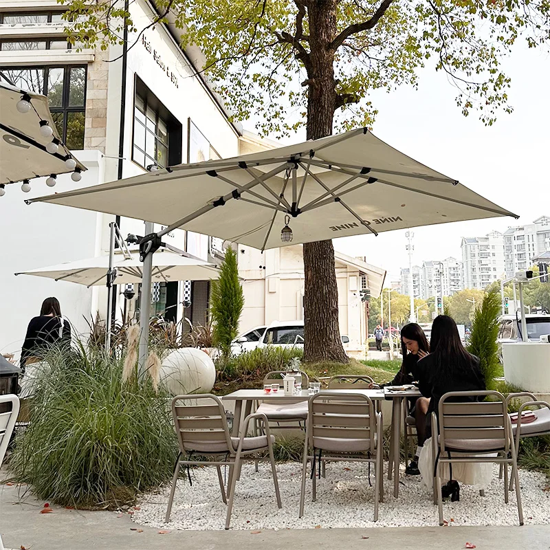 Sunshade Umbrella Outdoor Courtyard Umbrella Roman Umbrella Garden Balcony Sun Umbrella