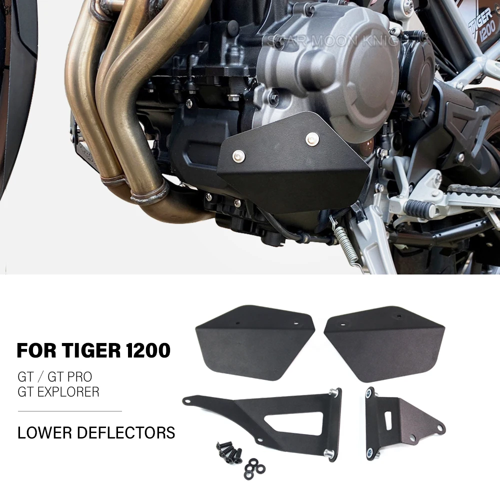 Foot Fairing For Tiger 1200 GT Explorer GT Pro 2022 2023 Motorcycle Accessories Lower Deflectors Feet Splash Protection Guard