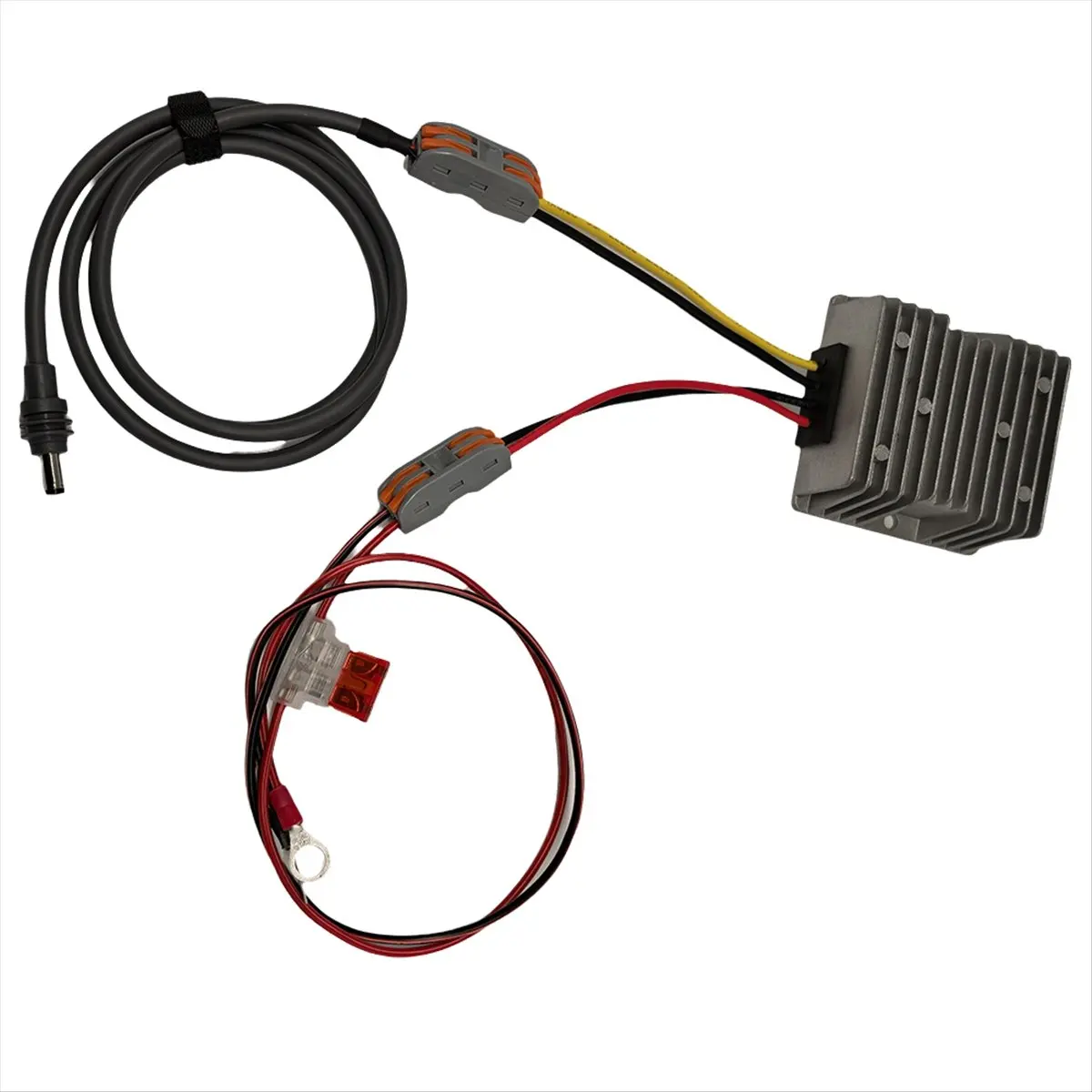 [HUND Store]~12V Adapter DC 12V Power Cord Converter for Mini Power Boost to 48-57V, 5A Conversion Kit DC Male Plug 5 Meters