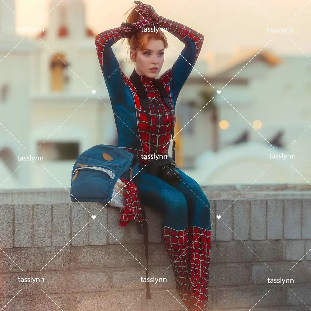 Disfraz de Spiderman Raimi para adultos, traje Zentai de superhéroe, Spandex, Disfraces de Halloween, ropa de Anime de lujo para fiesta