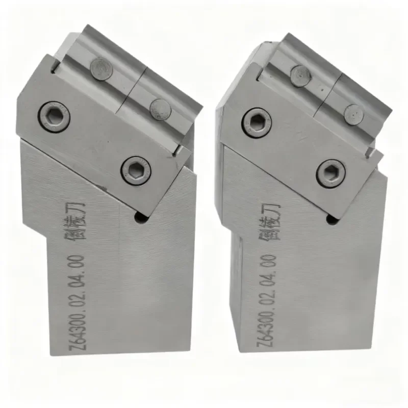 Custom Cnc Machining Parts Chamfering Knife Tool Surface Heat Treated HRC35-40 Double-edgedsuitable for Hardened Metals