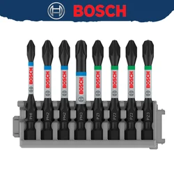 BOSCH 2608522328 Professional PZ/PH Impact Control Screwdriver Bit Set Head Universal Batch Holder 8Pcs Power Tool Attachments