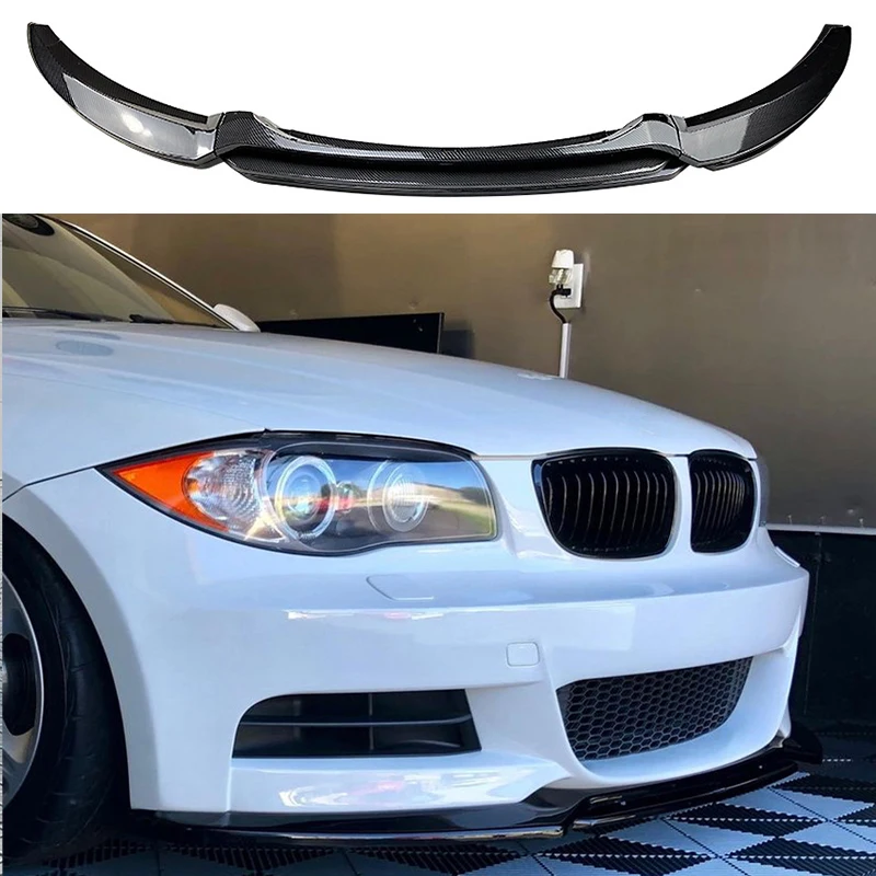 Suitable for BMW 1 Series E82 E88 2008-2013 Front Bumper Front Lip Front Shovel Small Enclosure Exterior Modification