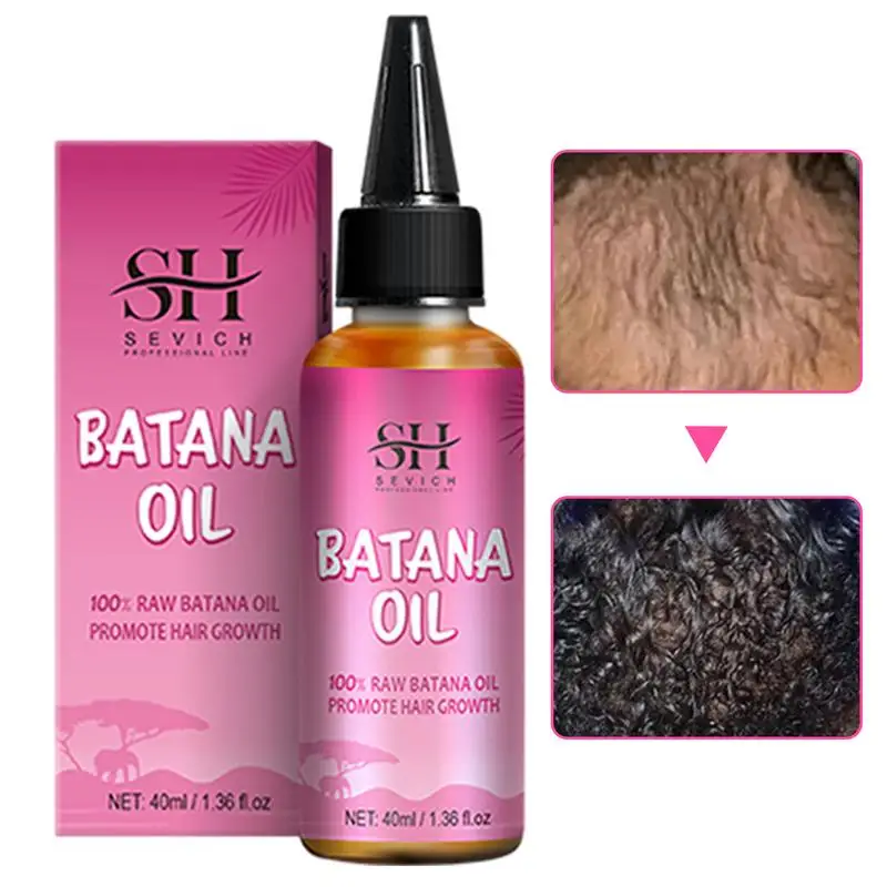 Africa Batana Oil Hair Care Oil Smooth and Strengthens Hair Care Oil Reducing Hair Rupture and Preventing Hair Loss