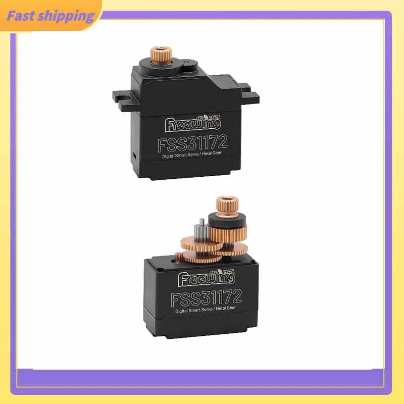 

Модель крыла свободного крыла 17 г, интеллектуальный цифровой сервопривод с металлическим зубом для авиационной модели, специальный сервопривод