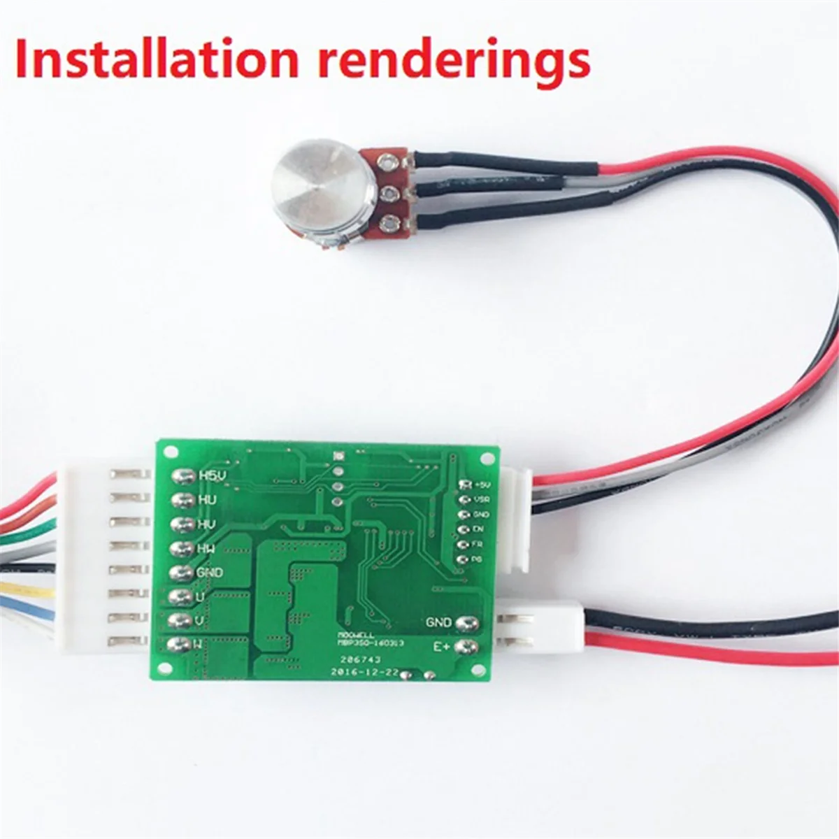 Accionamiento centrífugo sin escobillas AD41-DC 24V 70W con 60 °   Sensor Hall 40000PRM para WM7040-24V