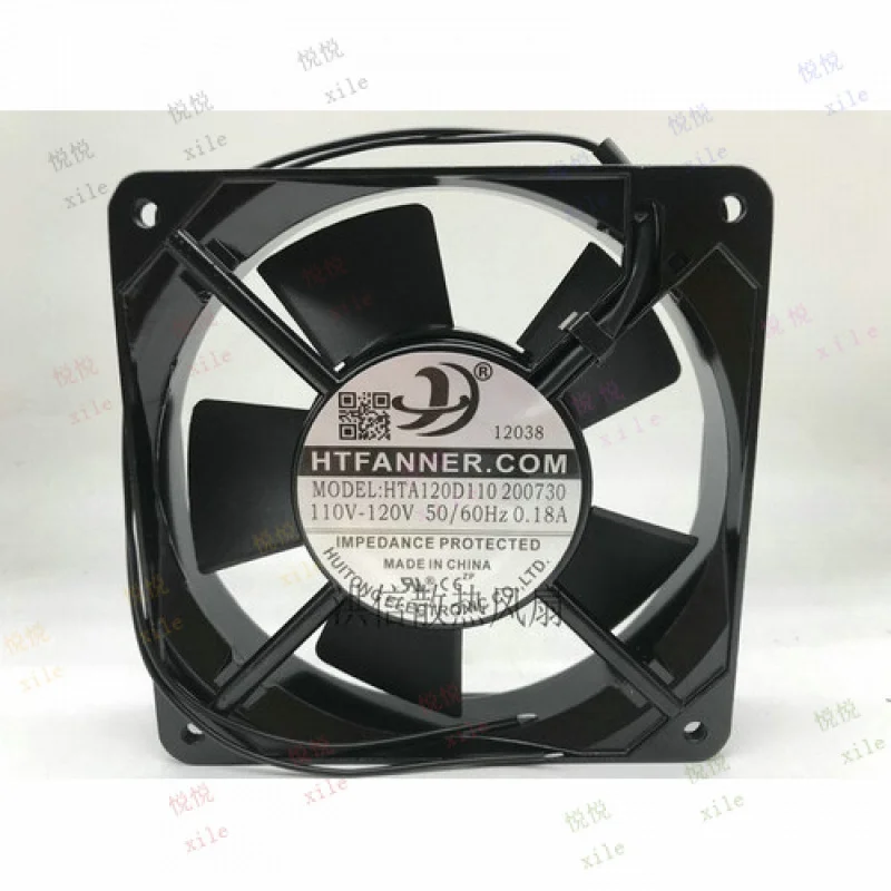 L   L  FOR HTA120D110 12025 200730 110V-120V 0.18A AC fan