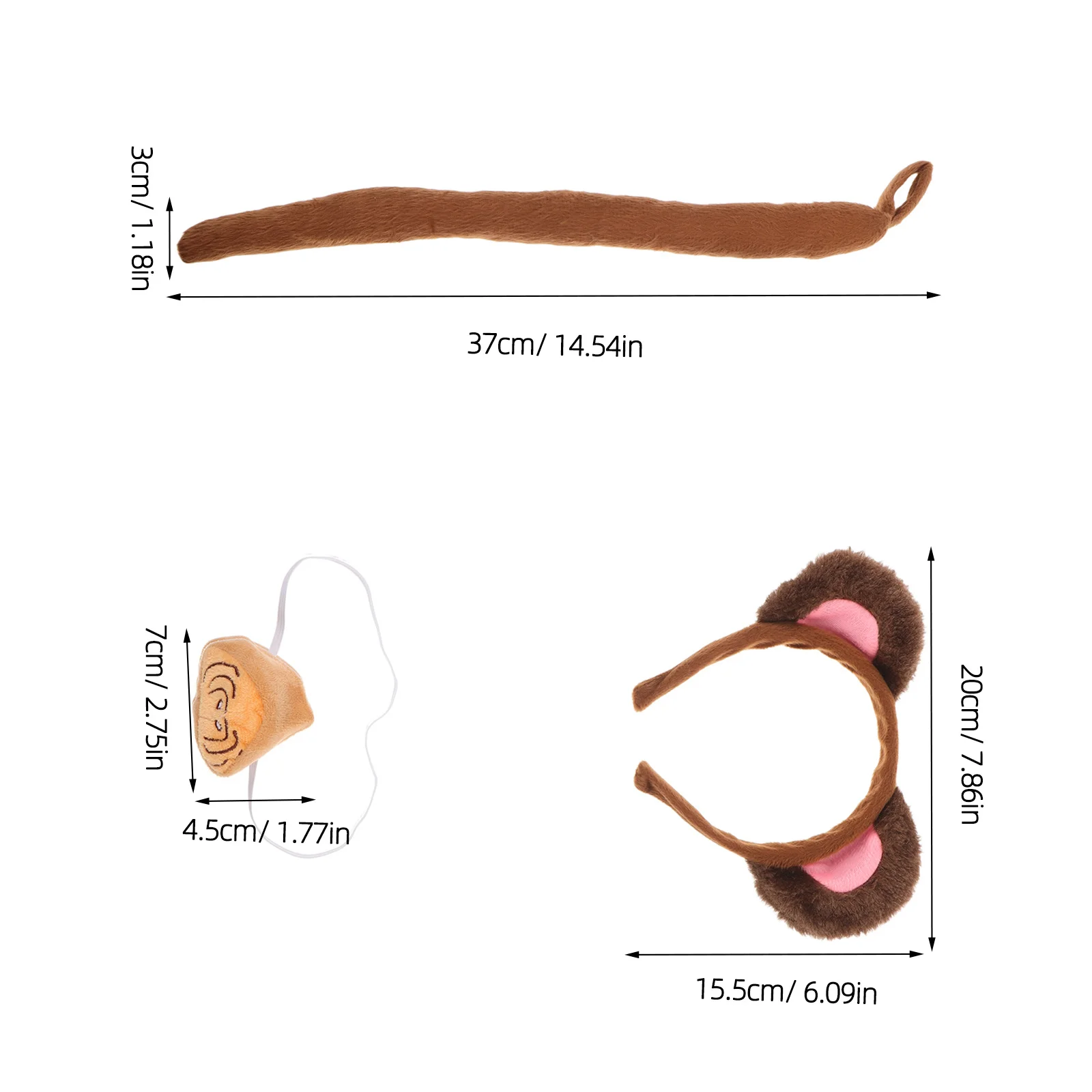 20 Pieces Performance Prop Set Stage Equipment Kit Complete Accessories for Kids Party Entertainment Supplies