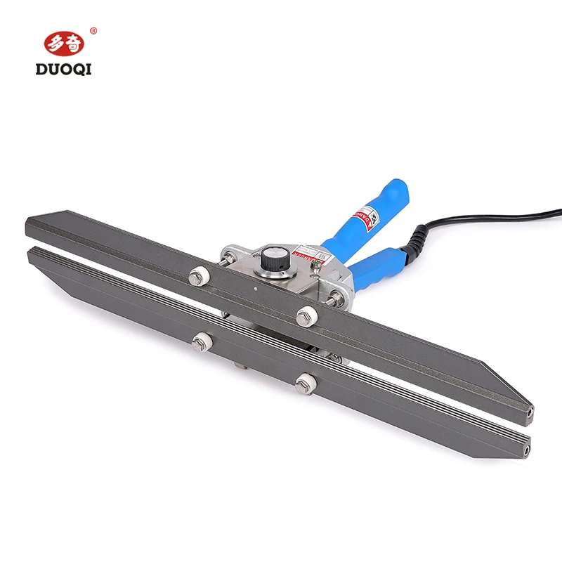 Hot Selling DUOQI FKR-500 Iron Hand-clamp Handy Sealer Hand Impulse Sealing Packing Machine