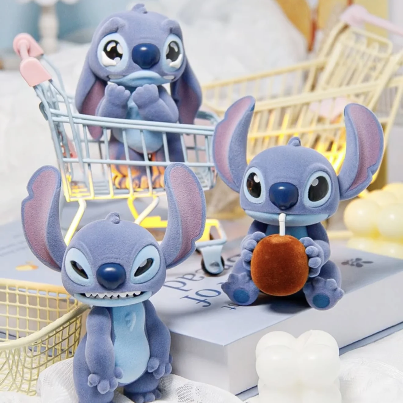 

Disney Star Baby Strange Cute Series Flocking Blind Box Trendy Doll Figures Peripheral Ornaments Gifts