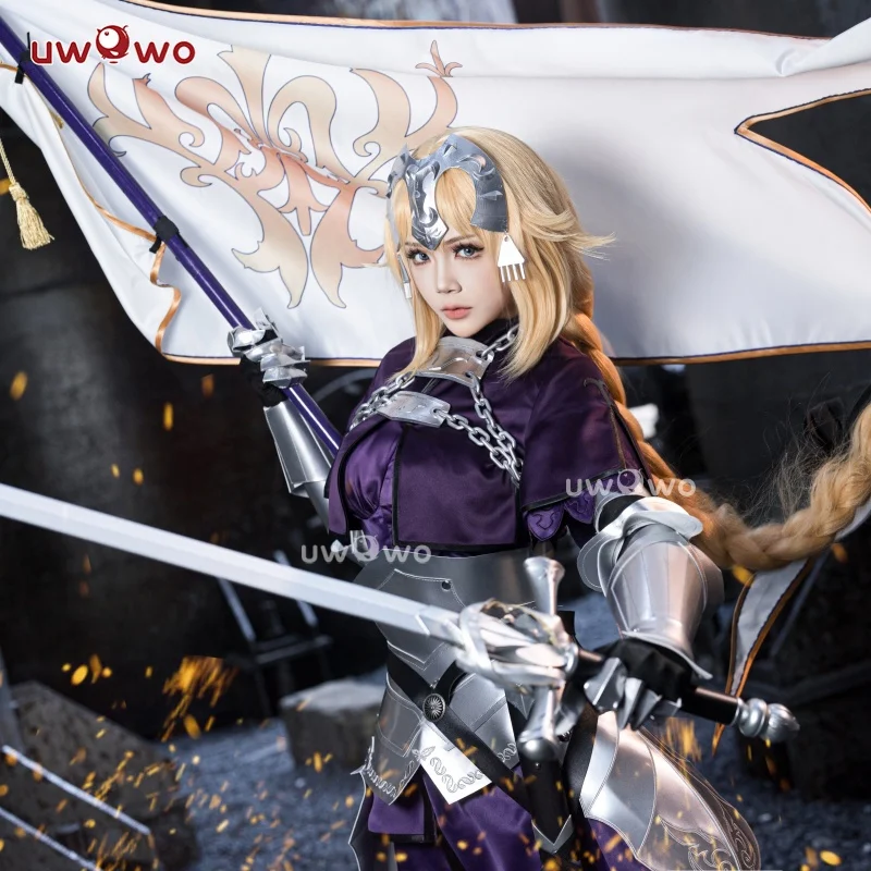 

UWOWO Jeannee Cosplay Game Jeannee d'Arc Stage 2 Battle Suit Cosplay Costume Halloween Costume